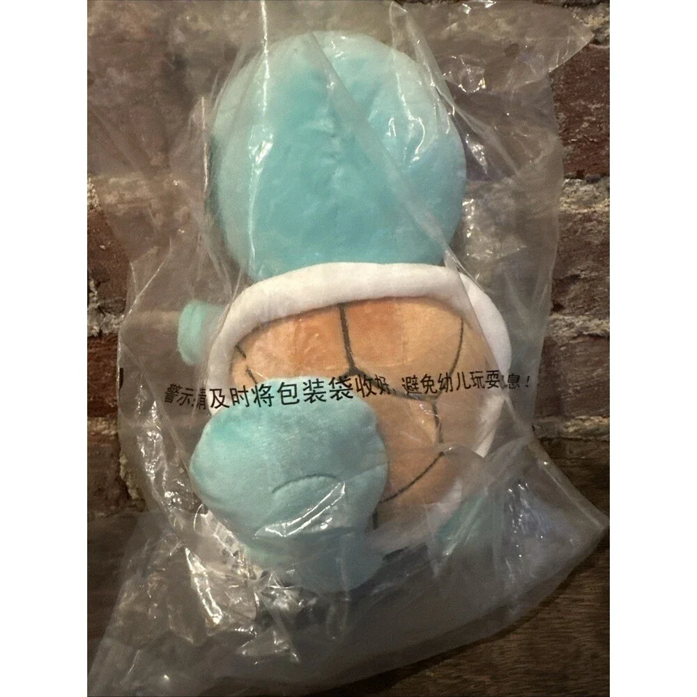 Plush SQUIRTLE Pokémon From AOGER. Brand New Still In Seal With Tags!! 7inch